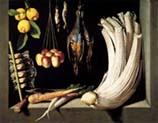 still life with game vegetable and fruit